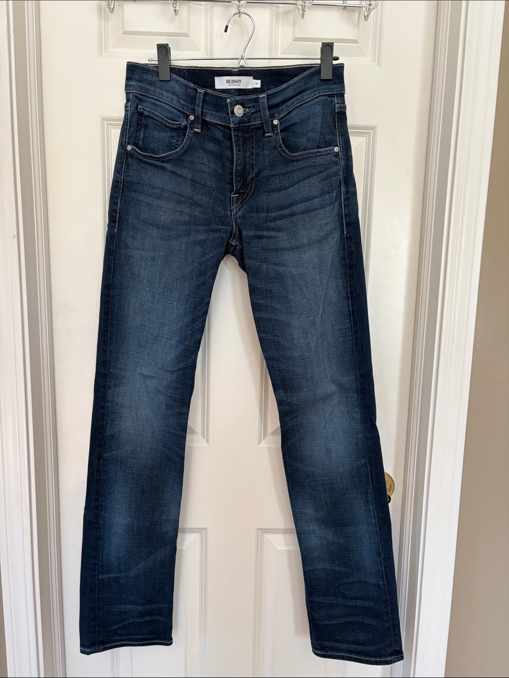 Hudson Jeans Men's Dark Blue Straight Fit - Byron